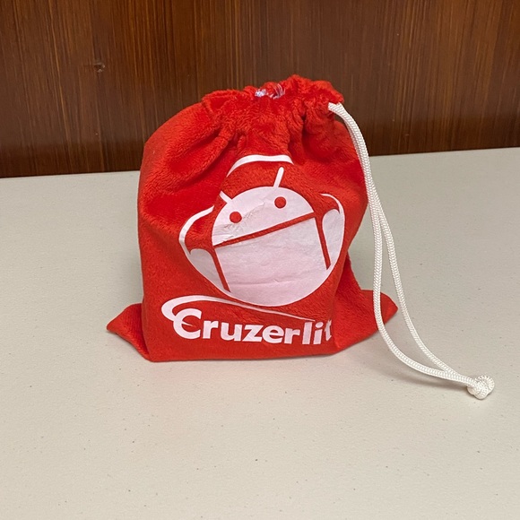 Android logo Red Drawstring Dust bag - Picture 1 of 10